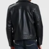 Men's Biker Black Leather Jacket