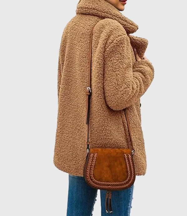 Women's Faux Fur Sherpa Coat