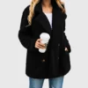 Women's Faux Fur Shearling Coat Oversize