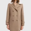 Women’s Wool Blend Sherpa Collar Coat