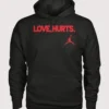 Jalen Hurts Jordan Love Hurts Black Hoodie