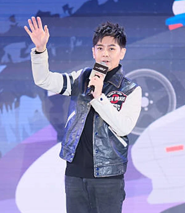Jimmy Lin Chih-ying 2025 GT Show Leather Jacket