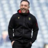 Matt Sherratt 2025 Macron Wales Rugby Hoodie