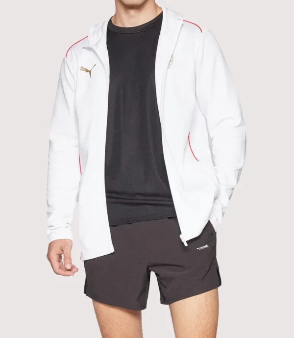 AC MILAN Casuals White Hooded Jacket