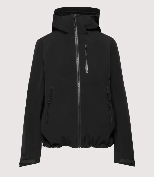 Aritzia Spring Tnaction Tracker Shell Black Jacket