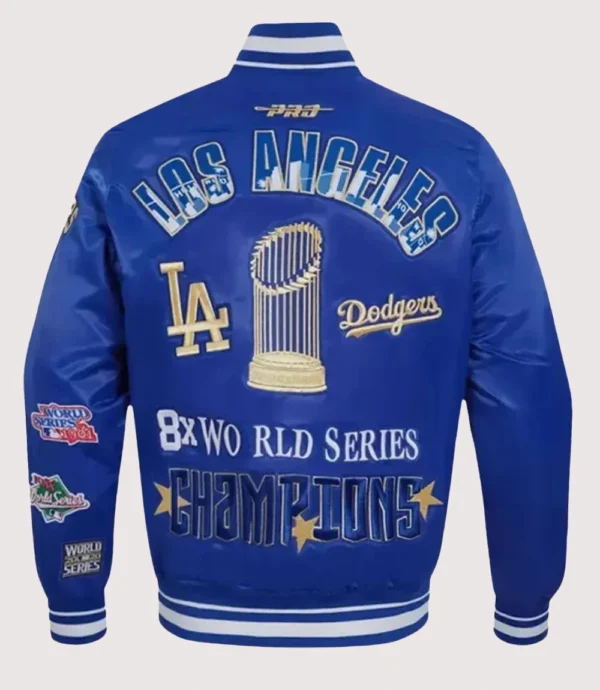 Billie Jean LA Dodgers Varsity Jacket