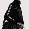 Burnin Tires Stray Kids I.N LECYTO Piping Line Track Zip Up Jacket