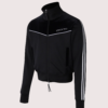 Burnin Tires Stray Kids I.N LECYTO Piping Line Black Track Zip Up Jacket