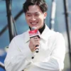 Zhou Guanyu Chinese Formula 1 Driver White Jacket