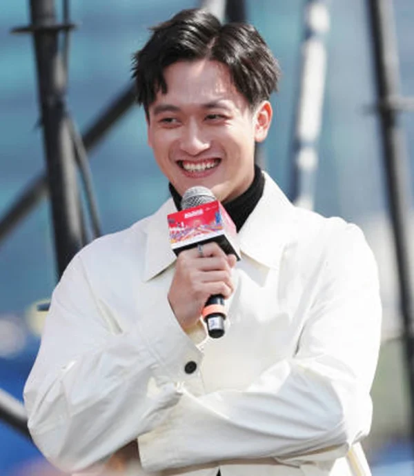 Zhou Guanyu Chinese Formula 1 Driver White Jacket