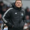 Eddie Howe Newcastle United Black Puffer Down Jacket