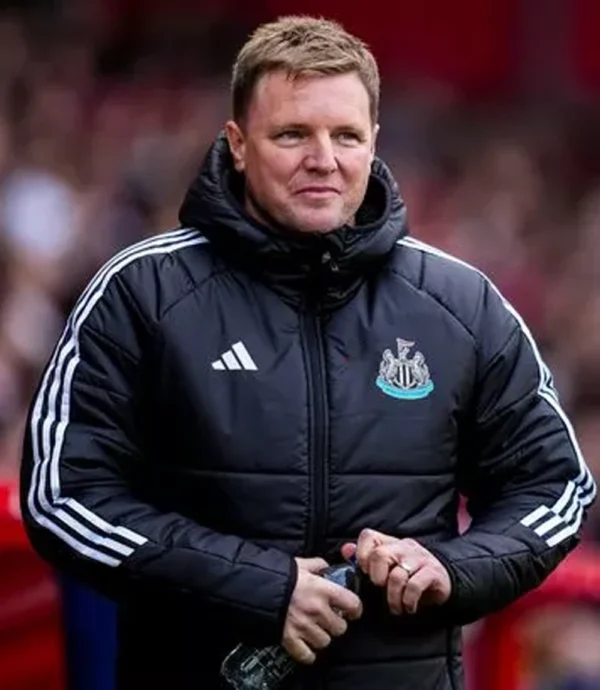 Newcastle United Eddie Howe Puffer Jacket