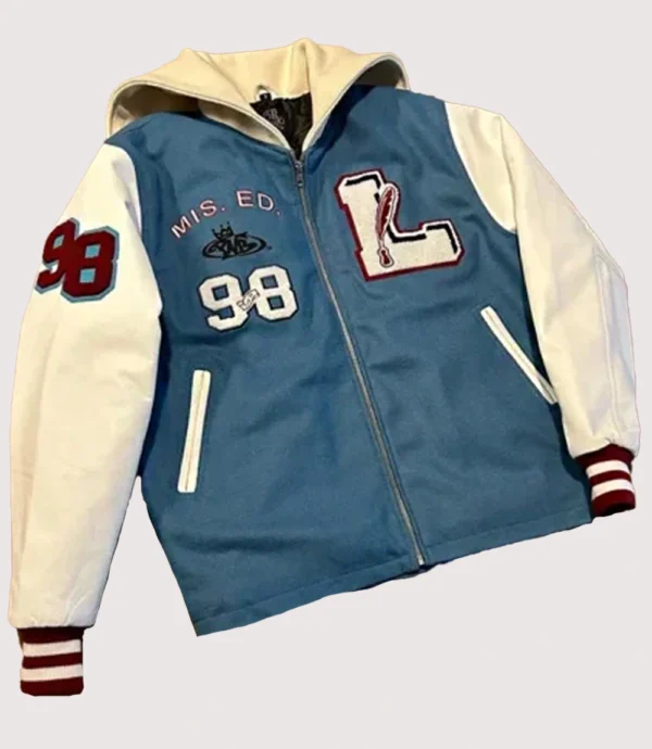 Lauryn Hill 1998 Varsity Jacket Blue And White