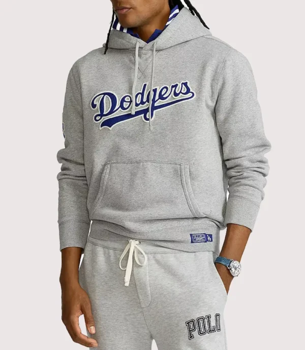 Los Angeles Dodgers Andover Heather Hoodie For Sale