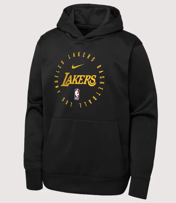 Los Angeles Lakers Dri-FIT Spotlight Black Hoodie