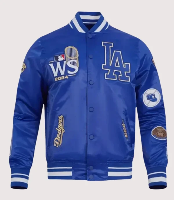 Billie Jean MLB Los Angeles Dodgers Varsity Jacket