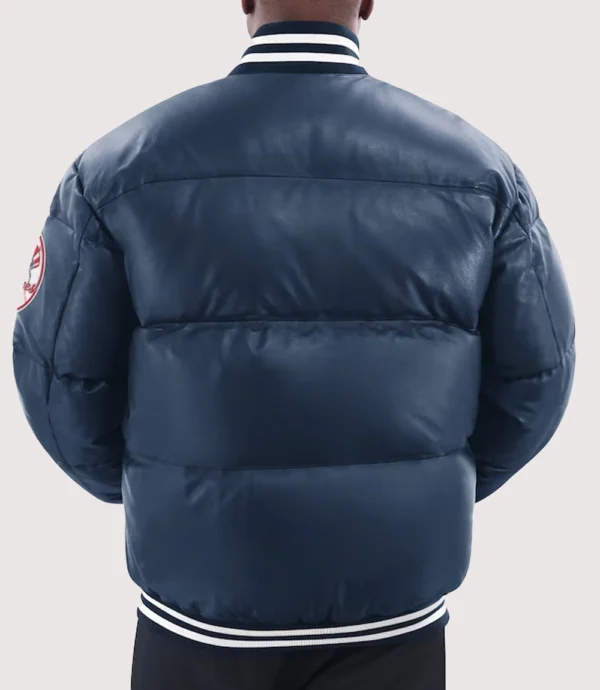 New York Yankees Starter Full-Zip Leather Jacket