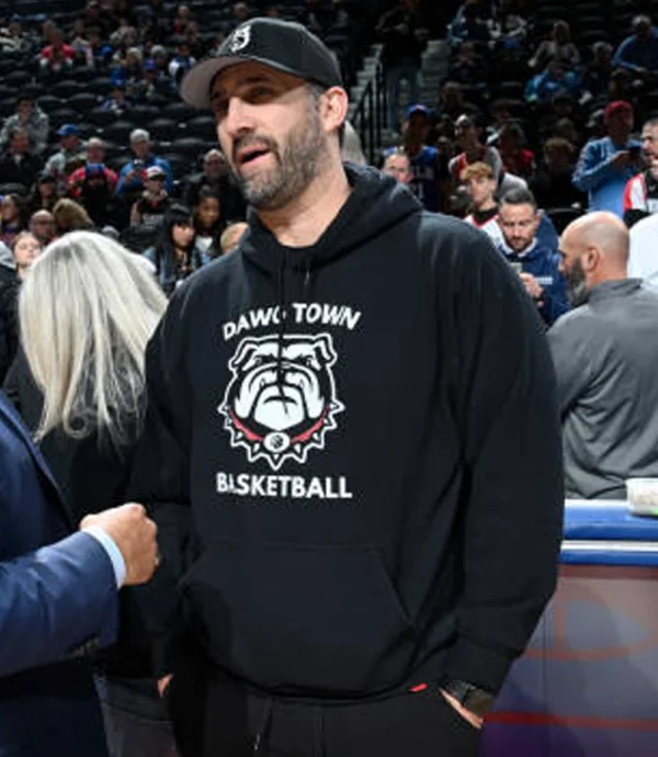 Nick Sirianni Down Town Basketball Hoodie Black