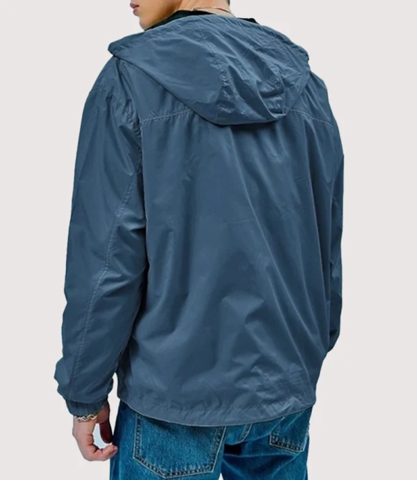 Windcheater Jacket Solid Blue