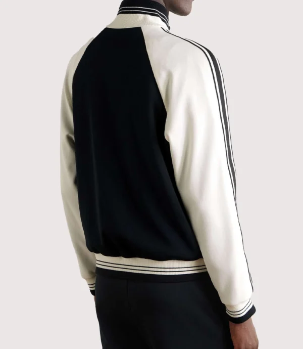 The Equalizer S5 Queen Latifah Side Stripe Jacket Black And White