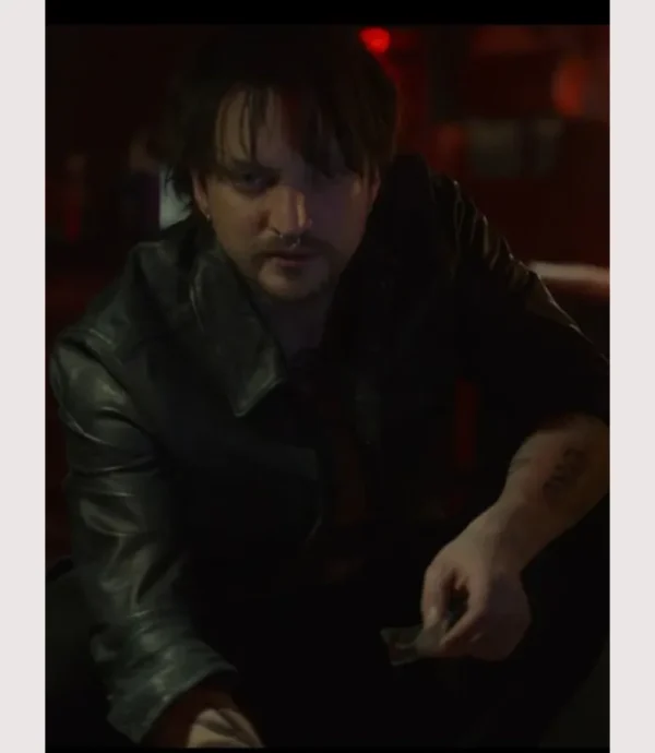 Richard Harmon Final Destination Bloodlines Black Leather Jacket