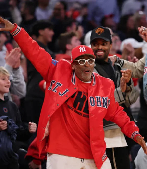 Spike Lee St John's Big East Basketball Red Starter Jacket