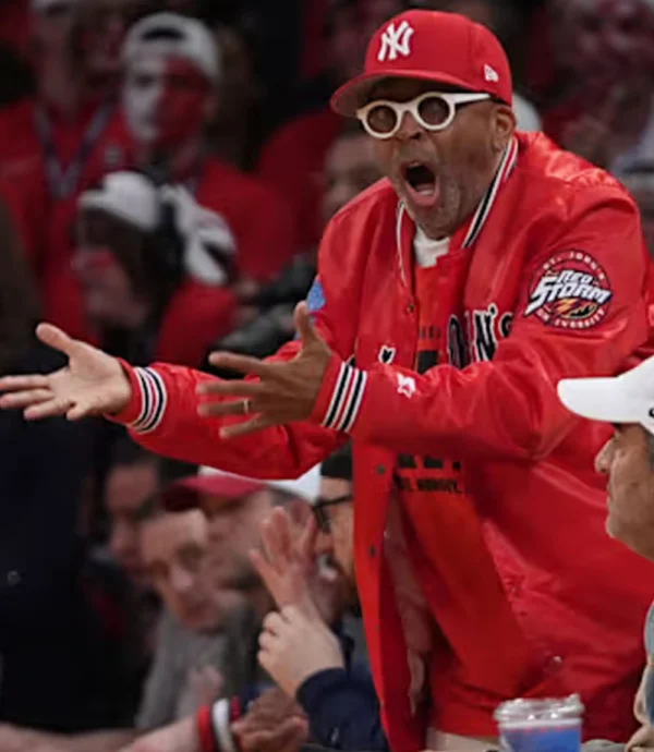 Spike Lee St John's Basketball Red Varsity Starter Jacket