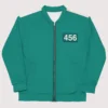 Squid Game Player 456 Jacket Green