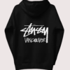 Unisex Stussy Vancouver Hoodie Black