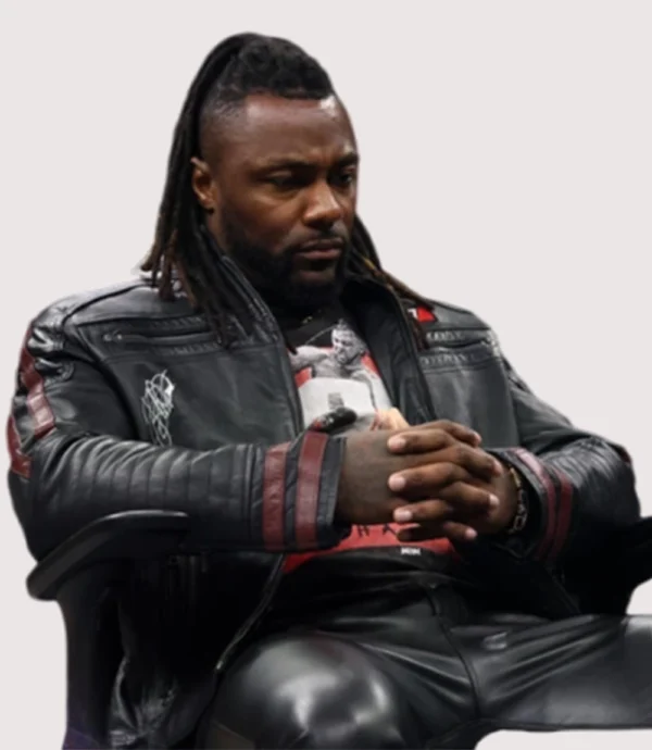 Swerve Strickland AEW N7 Black Jacket