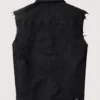 Chris Pratt The Electric State Black Denim Vest