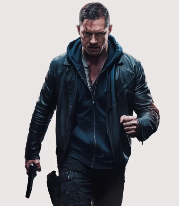 HAVOC 2025 Tom Hardy Black Leather Jacket