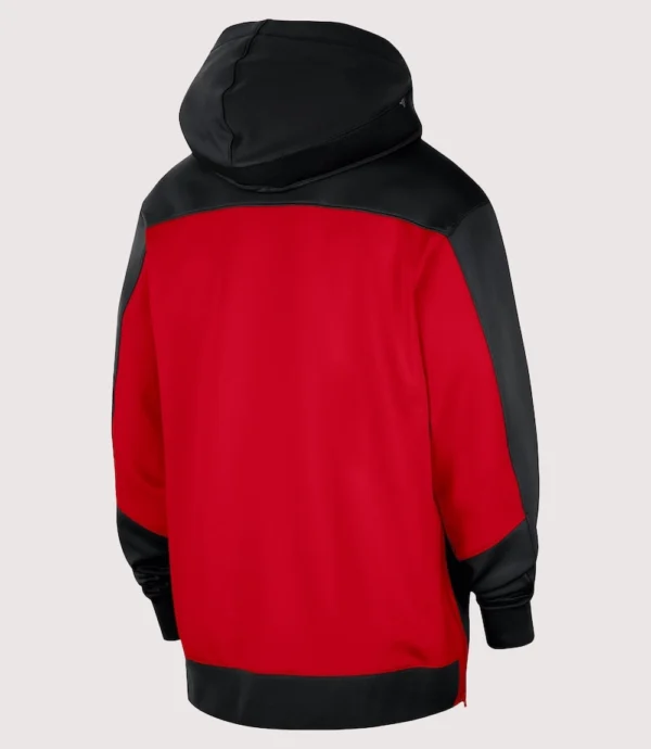 Toronto Raptors Authentic Showtime Performance Full-Zip Hoodie