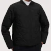 Women's Thermowarmth Quilted Black Jacket