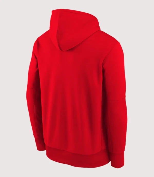 Youth Los Angeles Authentic Performance Red Hoodie