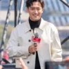 Chinese Formula 1 Driver Zhou Guanyu Jacket White