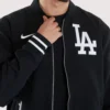 2025 LA Dodgers Bomber Jacket Black