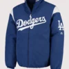 Los Angeles Dodgers Majestic Royal Therma Base Jacket