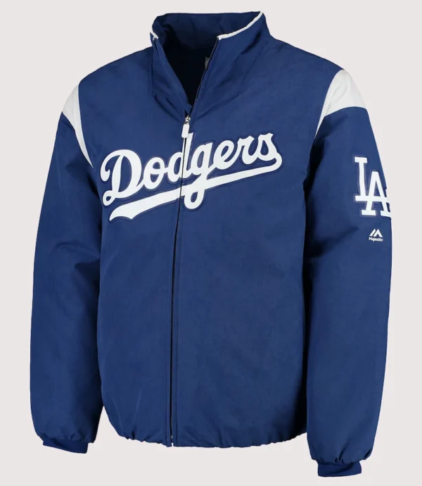 Los Angeles Dodgers Majestic Royal Therma Base Jacket