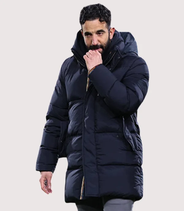 Ruben Amorim Black Down Coat