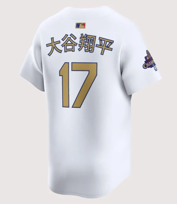 Shohei Ohtani Los Angeles Dodgers White Jersey