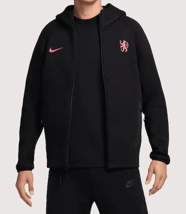 Chelsea Tech Fleece Jacket Black