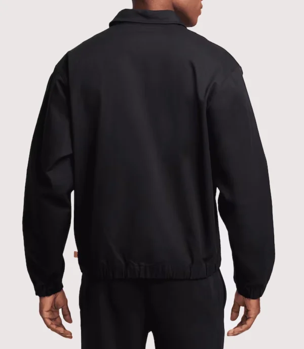 Chelsea Woven Twill Premium Overshirt Black