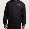 Chelsea Woven Twill Premium Black Overshirt
