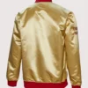 Chicago Bulls Mitchell & Ness Lightweight Full-Snap Satin Jacket