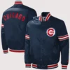 Chicago Cubs Starter Slider Varsity Jacket