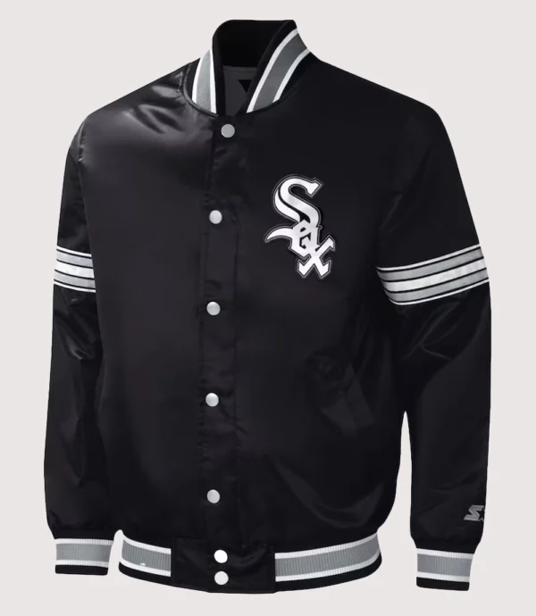 Chicago White Sox Full-Snap Starter Varsity Jacket