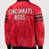 Cincinnati Reds Starter The Captain II Full-Zip Varsity Jacket
