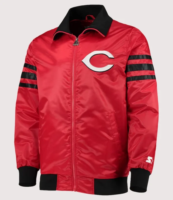 Cincinnati Reds Starter Varsity Jacket