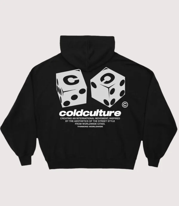 Cold Culture Dice Black Pullover Fleece Hoodie